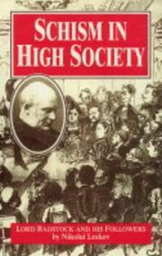 Cover of: Schism in high society: Lord Radstock and his followers
