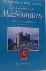 The story of an Irish sept by Nottidge Charles Macnamara