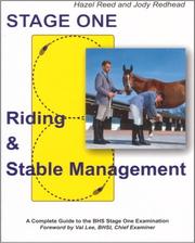 Cover of: Riding and Stable Management by Hazel Reed, Jody Redhead