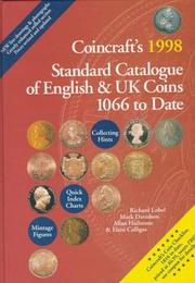 Cover of: Coincraft's 1998 standard catalogue of English and UK coins, 1066 to date