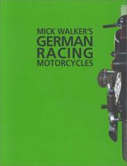 Cover of: Mick Walker's German Racing Motorcycles (Redline Motorcycles)