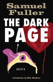 Cover of: The Dark Page by Samuel Fuller, Wim Wenders