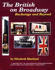 Cover of: The British on Broadway: Backstage & Beyond