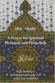 Cover of: A Prayer for Spiritual Elevation and Protection