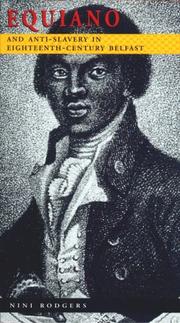 Cover of: Equiano and anti-slavery in eighteenth-century Belfast by Nini Rodgers