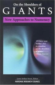 Cover of: On the Shoulders of Giants: New Approaches to Numeracy