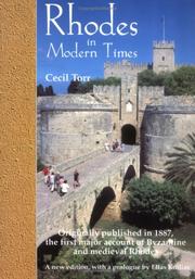 Cover of: Rhodes in Modern Times (Guides)