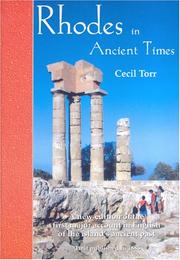 Cover of: Rhodes in Ancient Times (Archaeopress Guides)