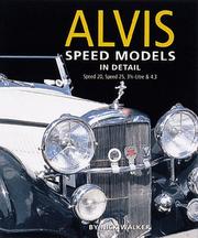 Cover of: Alvis Speed Models 1932-1940