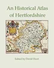 Cover of: An Historical Atlas of Hertfordshire