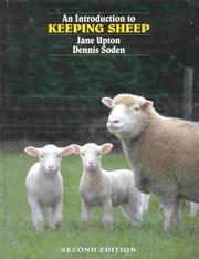 Cover of: An Introduction to Keeping Sheep by Jane Upton, Dennis Soden