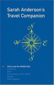 Cover of: Sarah Anderson's Travel Companion: Africa and the Middle East (Andersons Travel Companion)