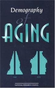 Cover of: Demography of aging