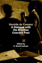 Cover of: Haroldo De Campos: A Dialogue With the Brazilian Concrete Poet