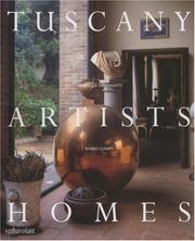 Cover of: Tuscany Artists' Homes