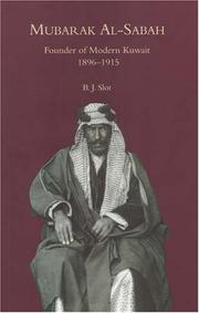 Cover of: Mubarak Al-Sabah by B. J. Slot