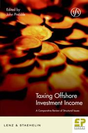 Cover of: Taxing Offshore Investment Income