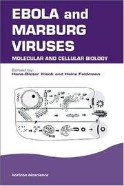 Cover of: Ebola and Marburg Viruses by H.d. Klenk