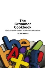 Cover of: The Grammar Cookbook