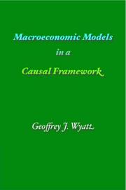 Cover of: Macroeconomic Models In A Causal Framework
