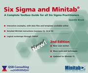 Cover of: Six Sigma and Minitab by Quentin Stephen Brook