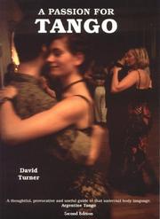 A Passion for Tango by David Turner