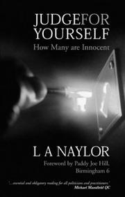 Cover of: Judge for Yourself by Lesley A. Naylor