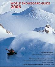 Cover of: World Snowboard Guide 2006 by Pete Coombs