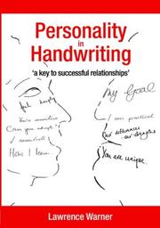 Cover of: Personality in Handwriting