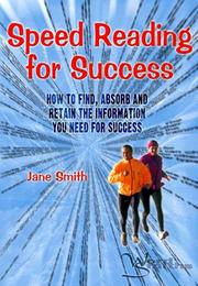 Cover of: Speed Reading for Success