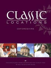 Cover of: Classic Locations Oxfordshire (Classic Locations)