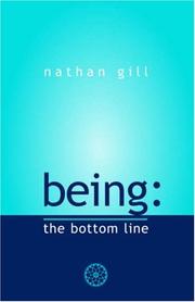 Cover of: Being by Nathan Gill, Nathan Gill