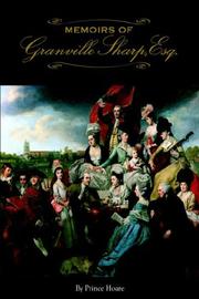 Cover of: Memoirs of Granville Sharp, Esq