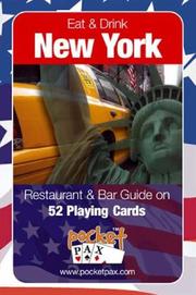Cover of: Eat and Drink New York (Pocket Pax Eat and Drink Guides)