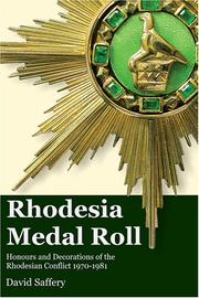 The Rhodesia medal roll