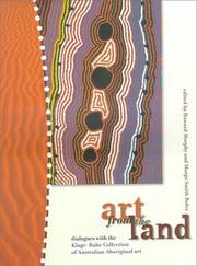 Cover of: Art from the land: dialogues with the Kluge-Ruhe Collection of Australian Aboriginal art