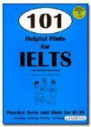 Cover of: 101 Helpful Hints for IELTS by G. Adams, T. Peck