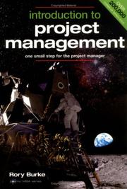 Cover of: Introduction to Project Management (Cosmic MBA)