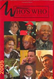 Cover of: Who's Who of Southern Africa 2005 (Who's Who of Southern Africa) by 98ED