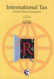 Cover of: International tax by Emil Brincker