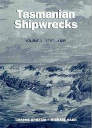 Cover of: Tasmanian shipwrecks by Graeme Broxam