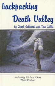 Cover of: Backpacking Death Valley