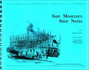 Cover of: Ship Modeler's Shop Notes