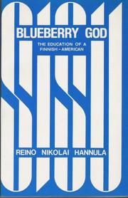 Cover of: Blueberry god by Reino Hannula