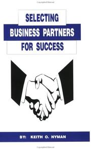 Cover of: Selecting business partners for success