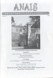 Anais An International Journal by Gunther Stuhlmann