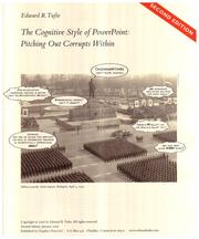 Cover of: The Cognitive Style of PowerPoint by Edward R. Tufte, Edward R. Tufte