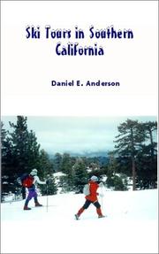 Cover of: Ski Tours in Southern California by Daniel E Anderson