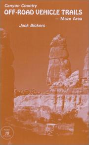 Cover of: Canyon Country Off-Road Vehicle Trails, Maze Area (Number 18 in the Canyon Country Series) (Canyon Country)