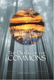 Cover of: The Drama of the Commons by Committee on the Human Dimensions of Global Change, National Research Council (US)